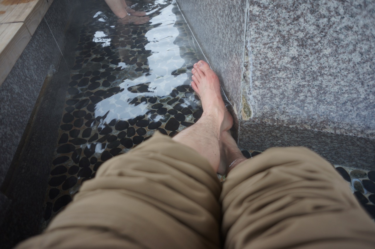 foot hot spring